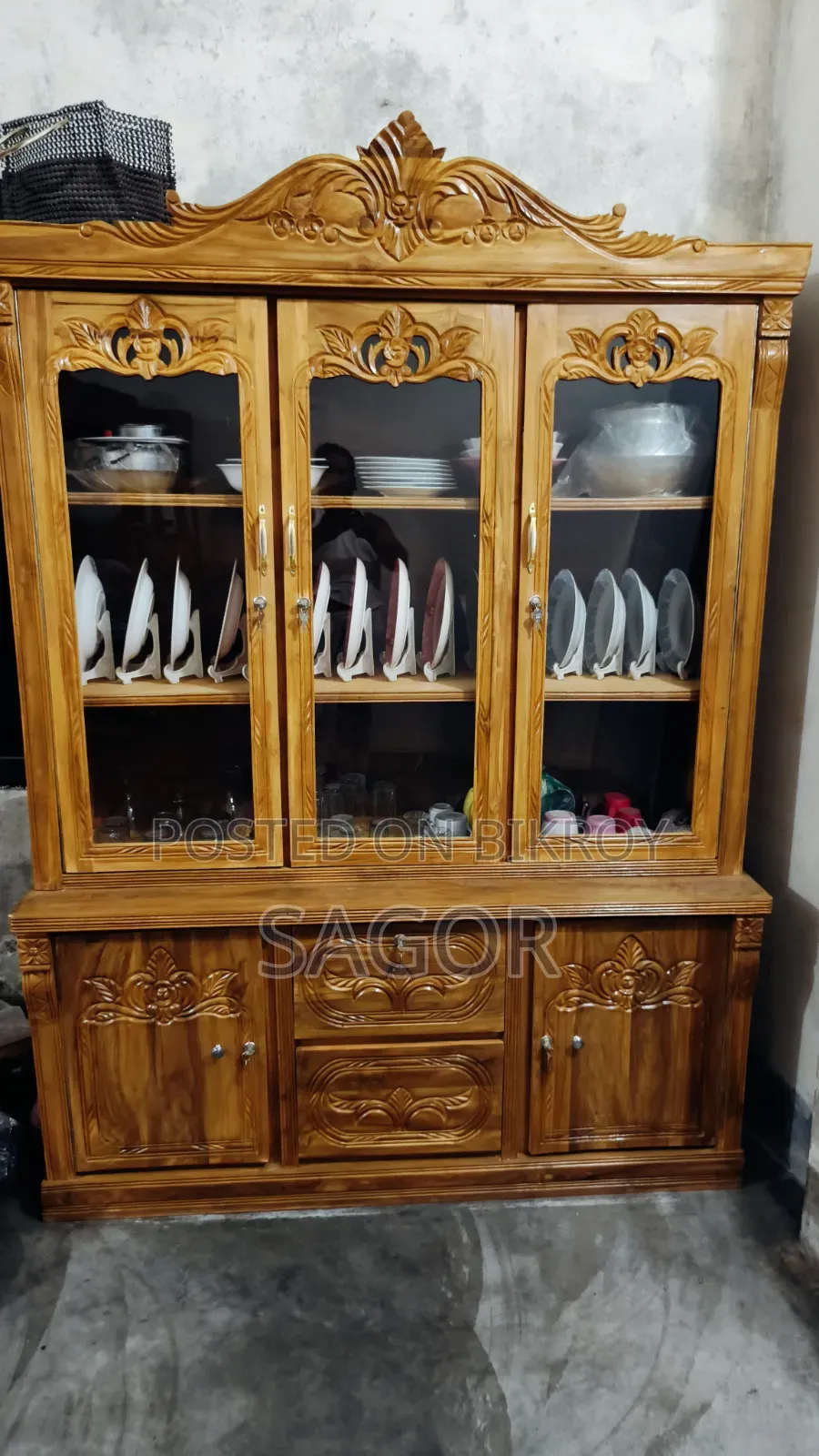 Chittagong Teak Wood Showcase