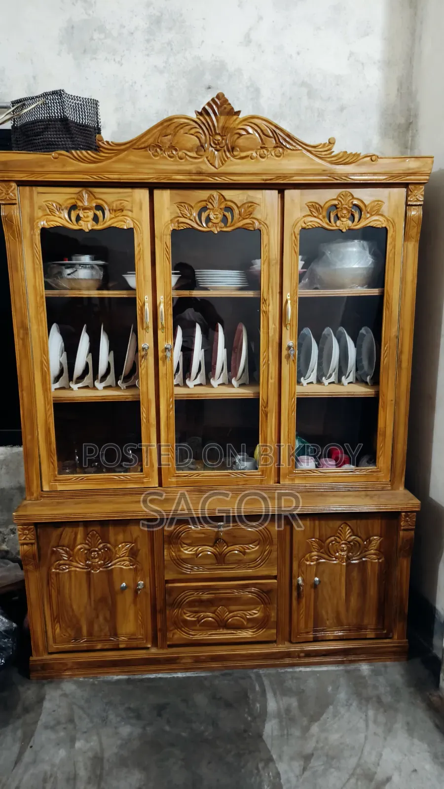 Chittagong Teak Wood Showcase