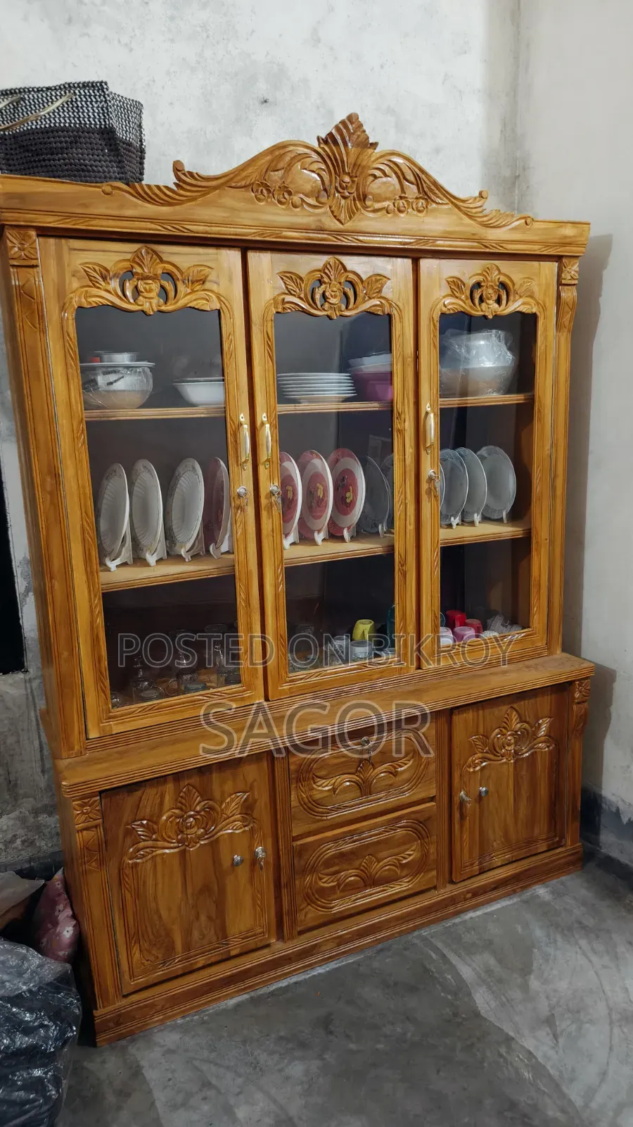 Chittagong Teak Wood Showcase