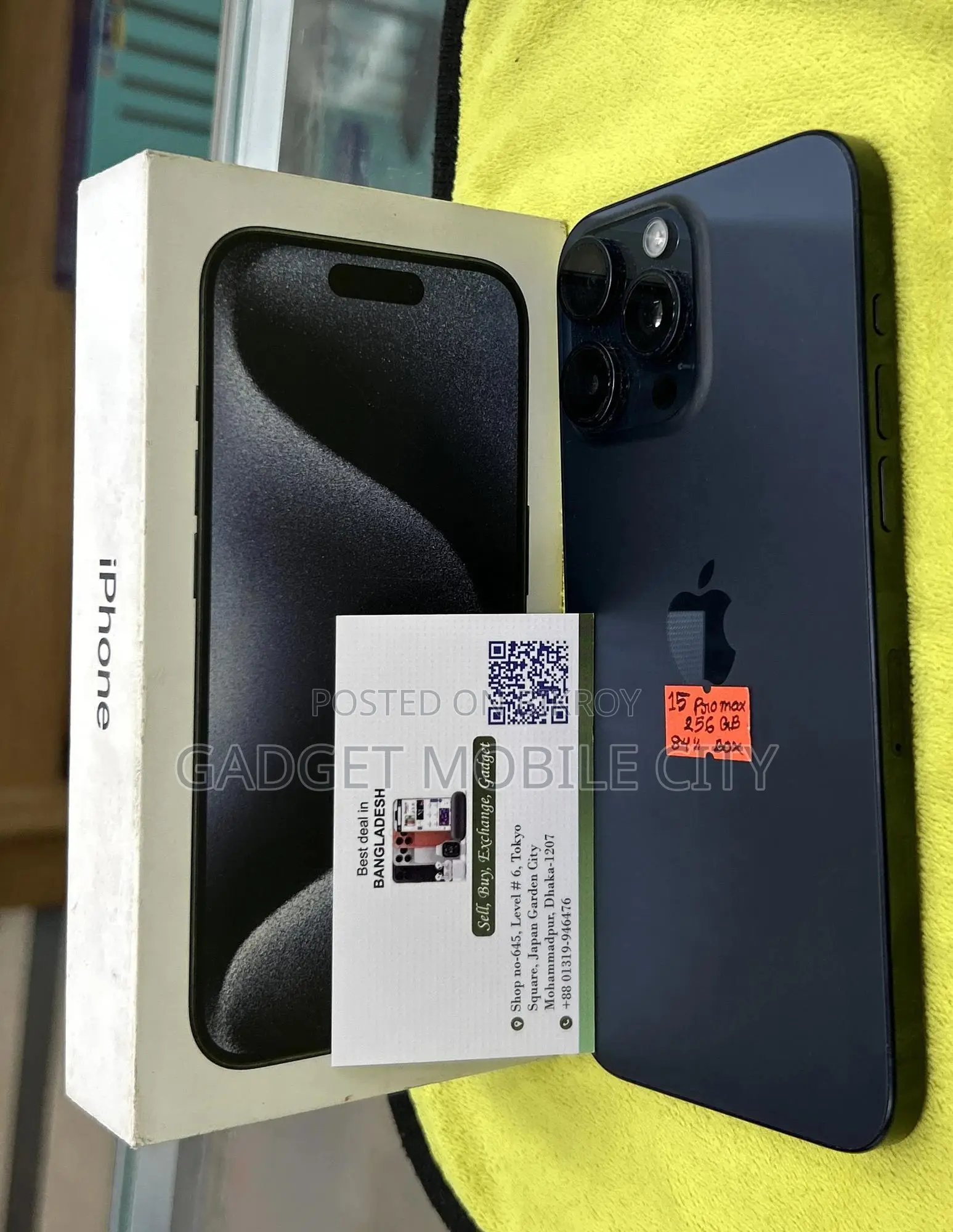 Apple iPhone 15 Pro Max 256 GB Blue