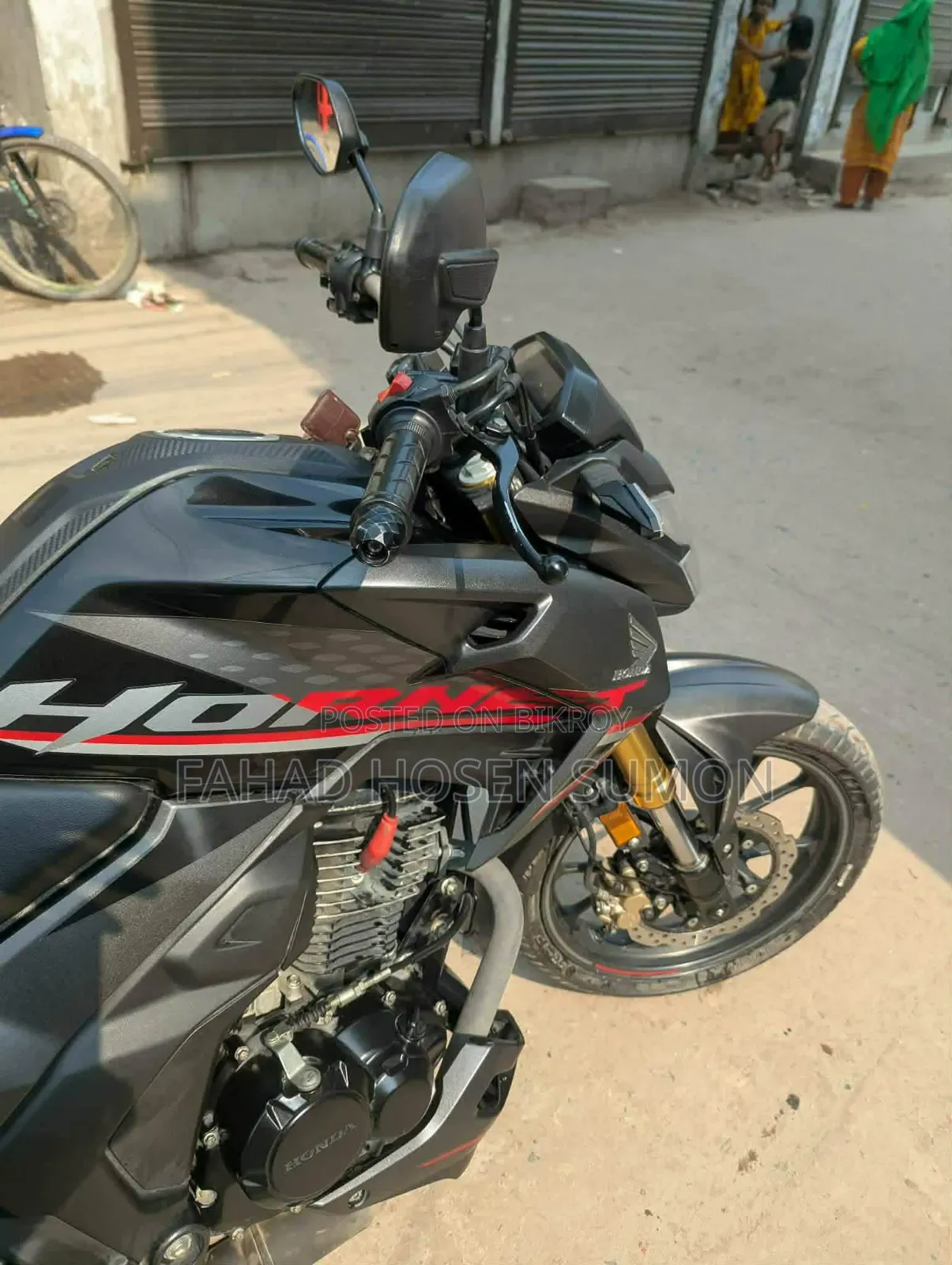 Honda Hornet 2024 Black