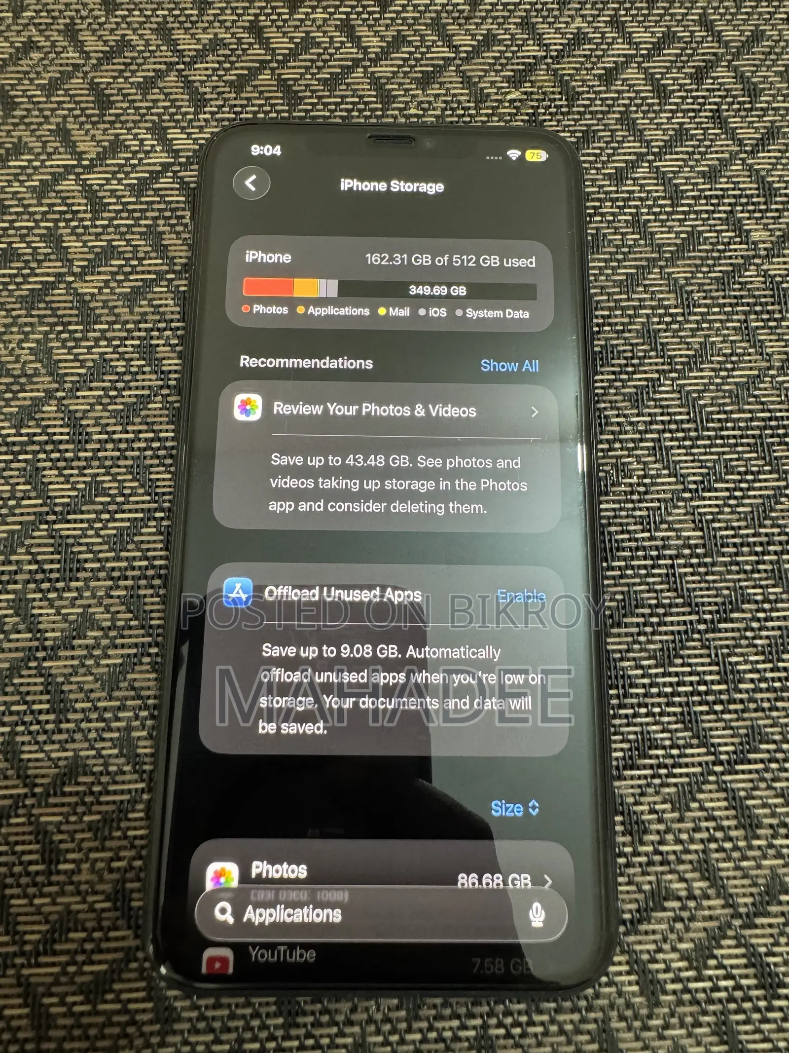 Apple iPhone 11 Pro Max 512 GB Green