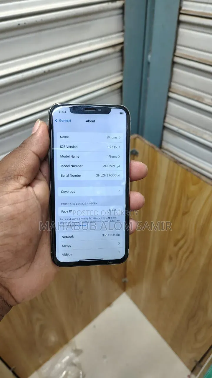 Apple iPhone X 256 GB White