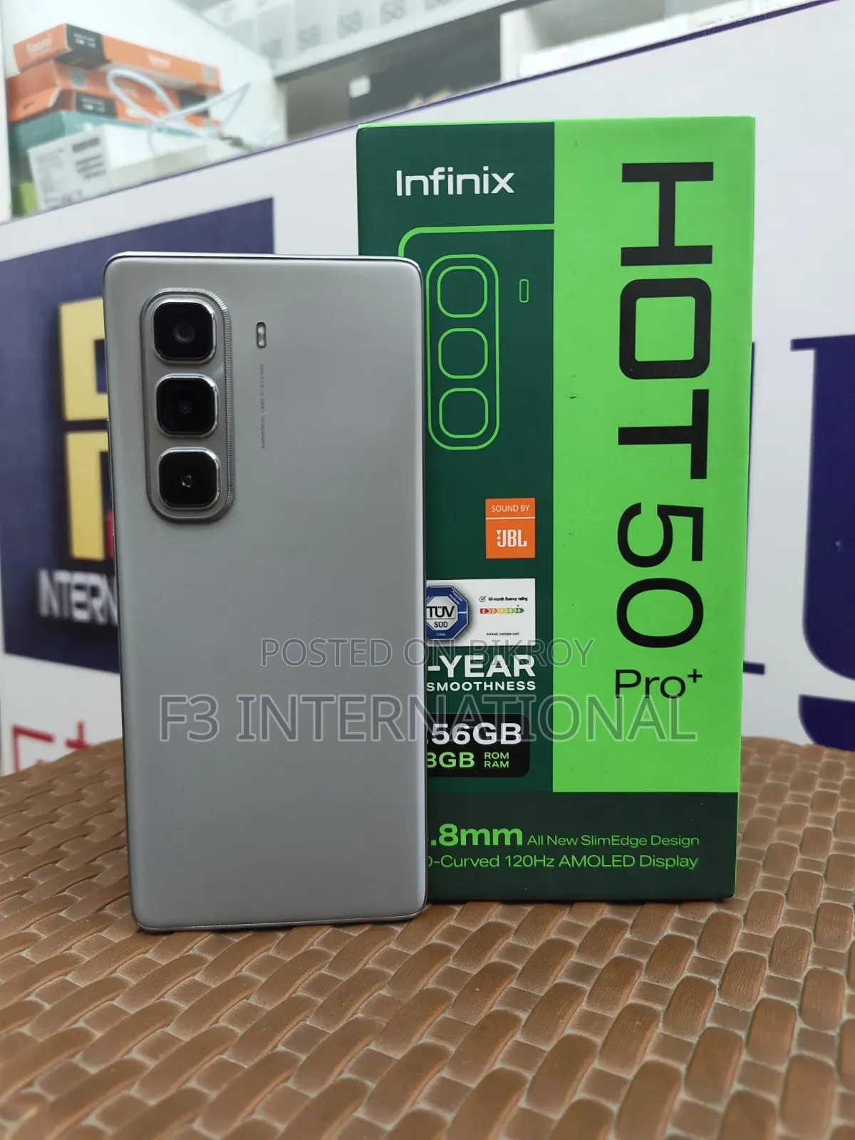 Infinix Hot 50 Pro+ 4G 256 GB Gray