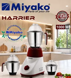 Miyako 1000w Grace 3-in-1 Mixer Grinder