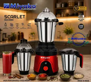 Miyako Mixer Grinder 3 in 1 Function 2200 Watt