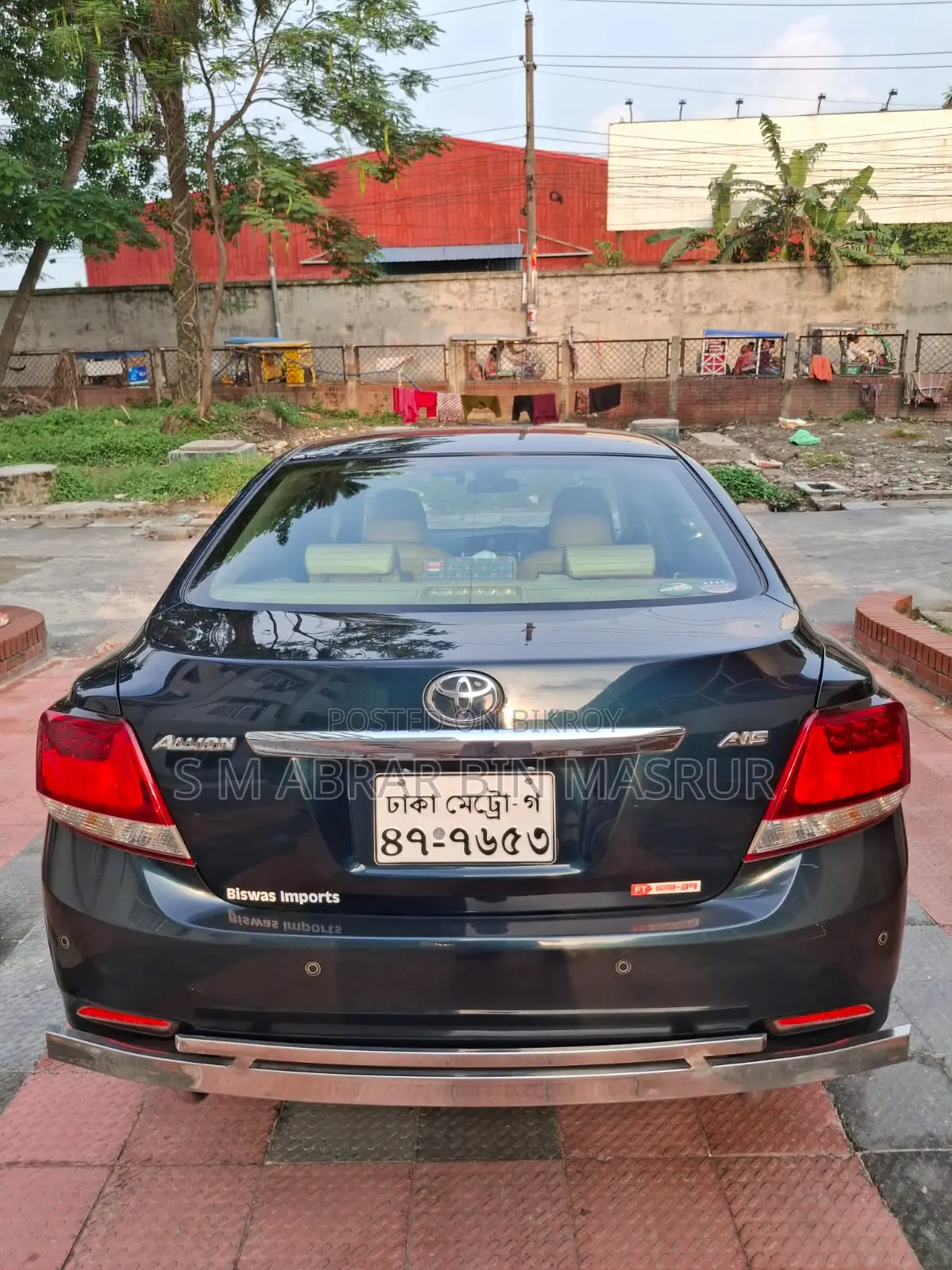 টয়োটা অ্যালিয়ন ২০১৯ কালো