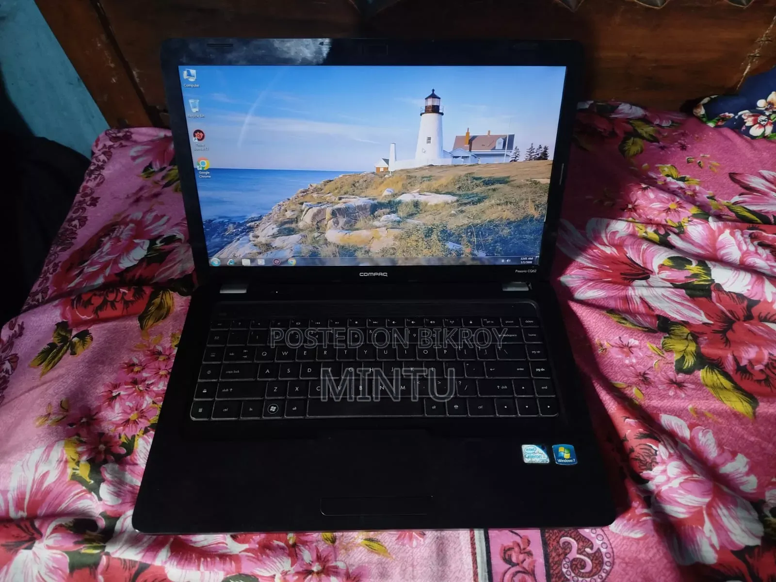 Laptop Compaq Presario CQ62 4GB Intel SSD 128GB