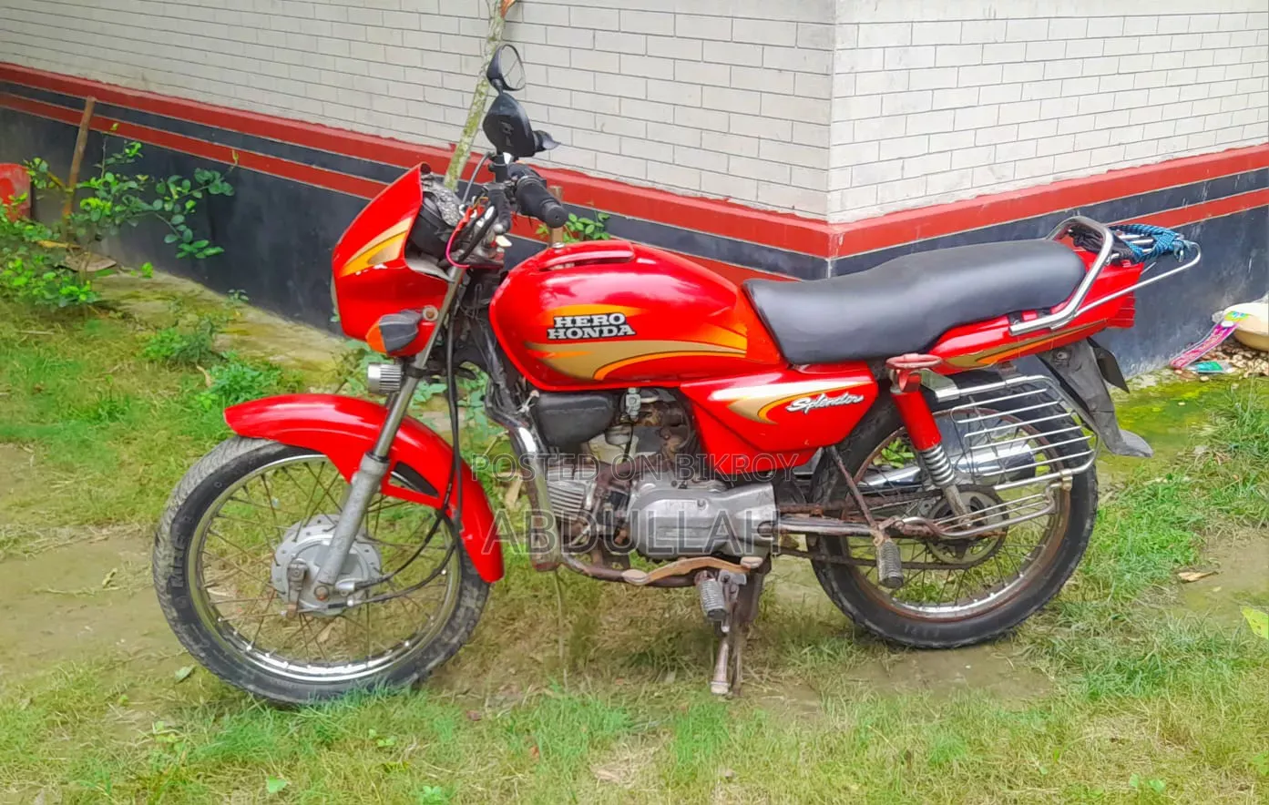 Hero Splendor Plus 2010 Red