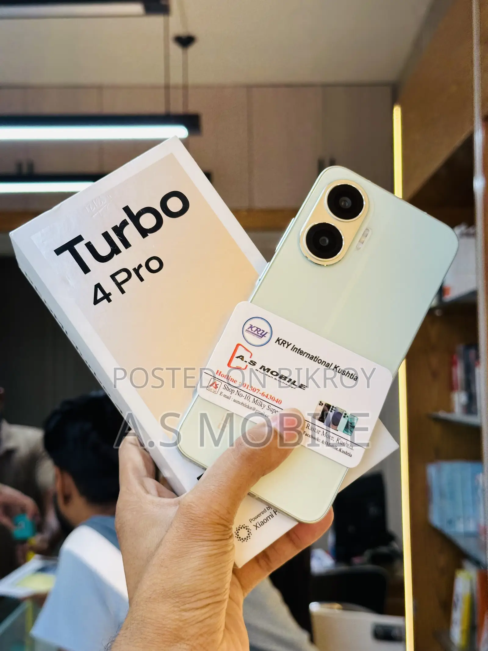 Xiaomi Redmi Turbo 4 Pro ২৫৬ জিবি