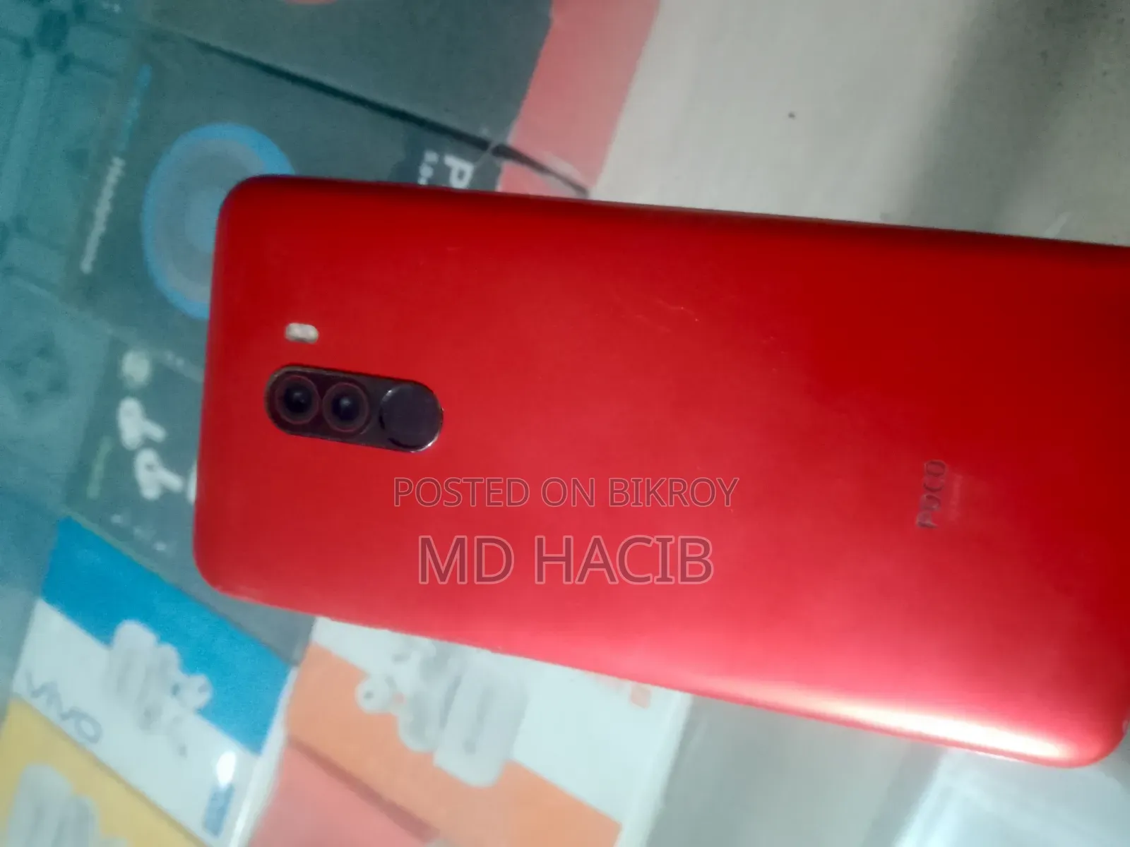 শাওমি পোকোফোন এফ১ ১২৮ জিবি লাল