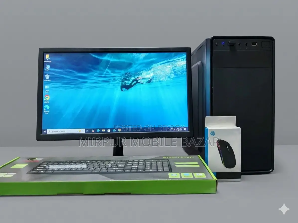 New Desktop Computer 8GB Intel Core I3 SSD 128GB