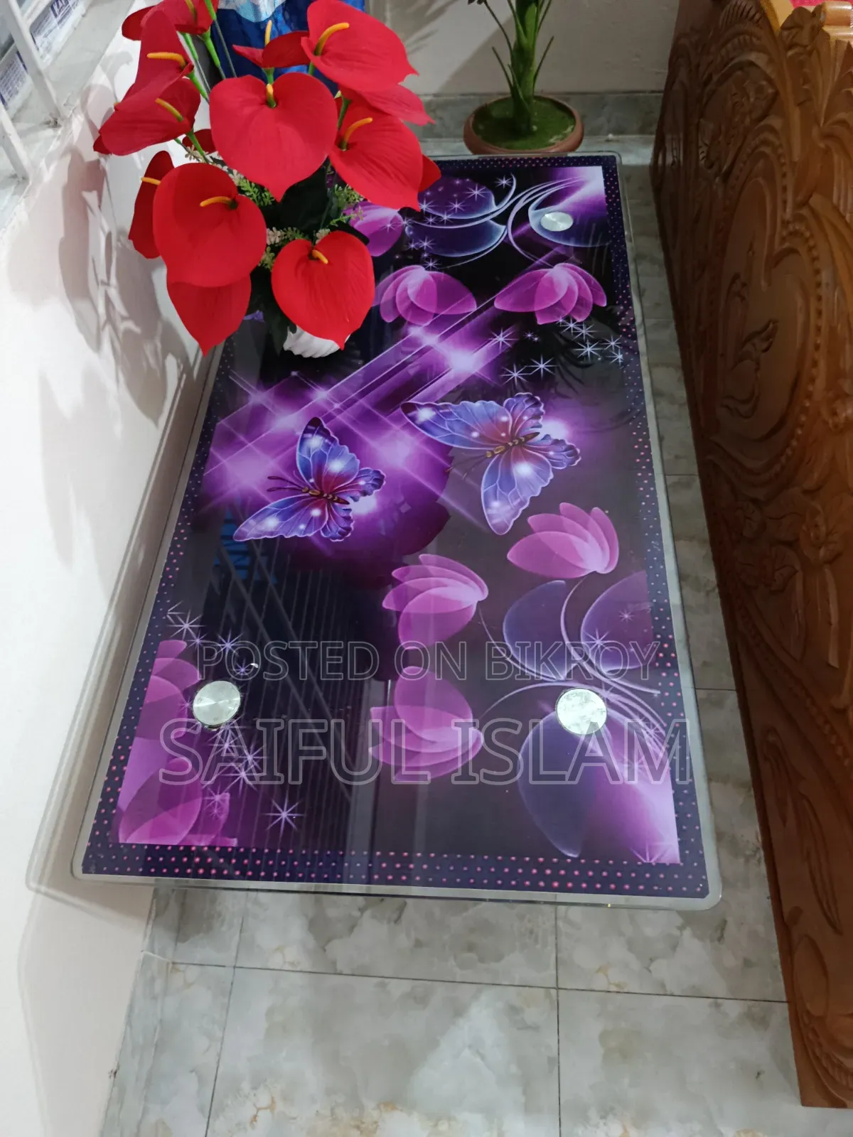 Glass Tea Table