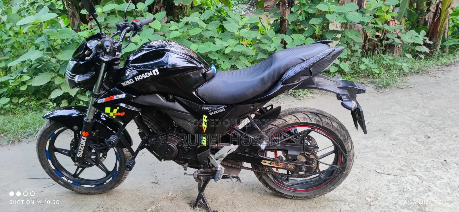Suzuki Gixxer Monotone 2020 Black