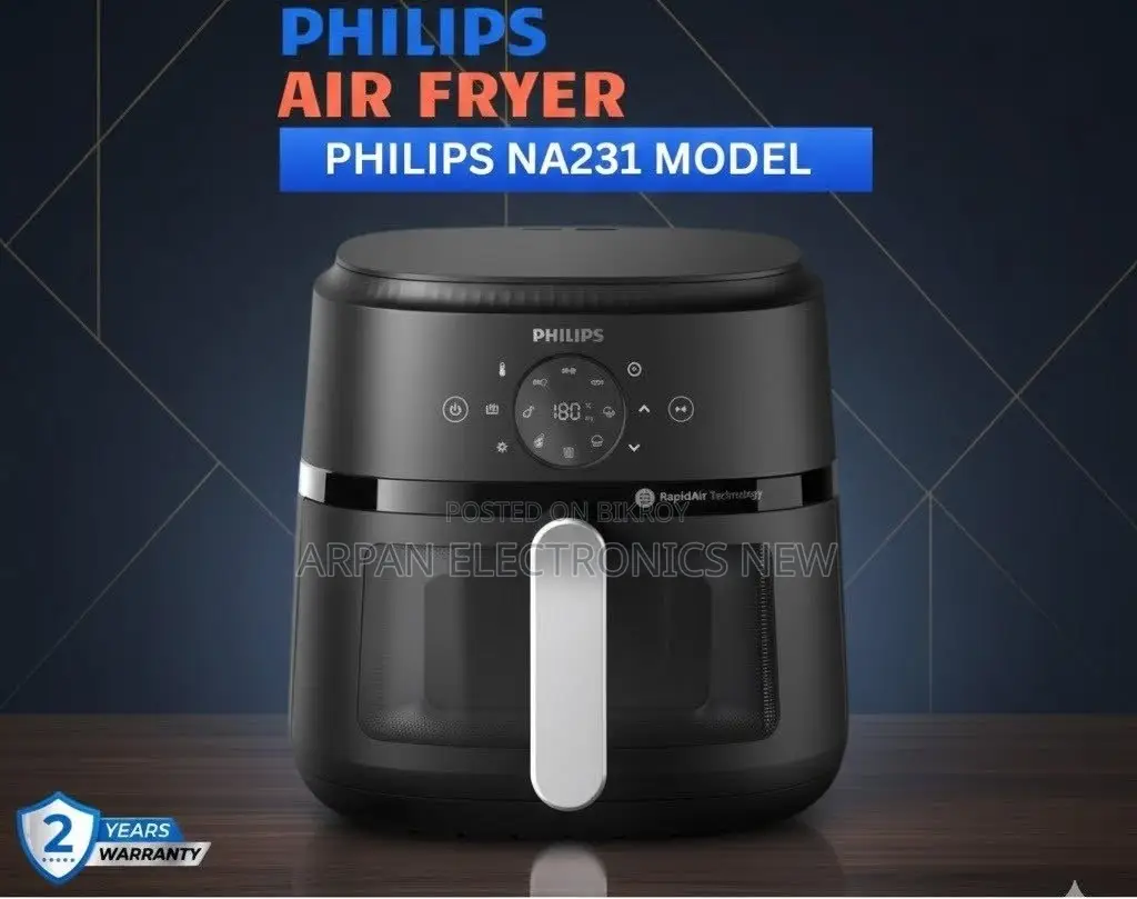 Philips 6.2l Digital Display Air Fryer (Na231)