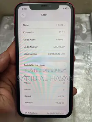 Apple iPhone 11 128 GB Red