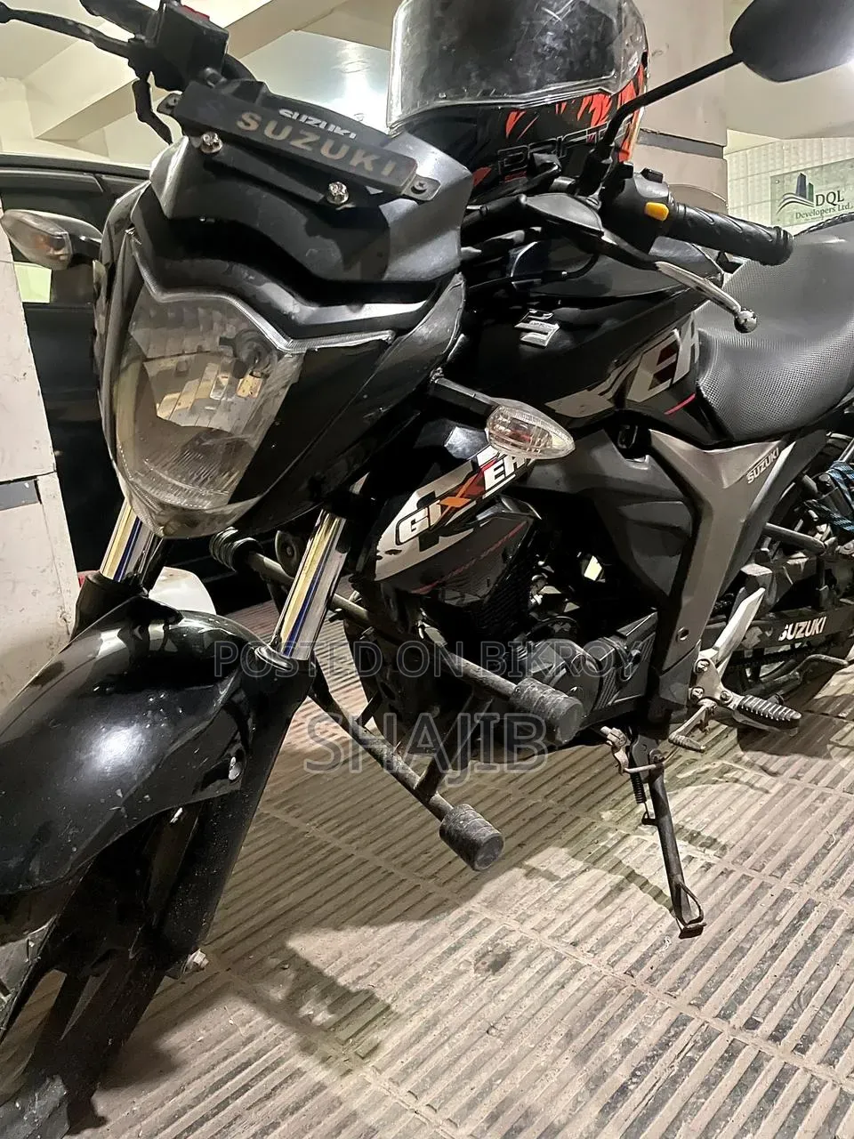 Suzuki Gixxer Monotone 2018 Black
