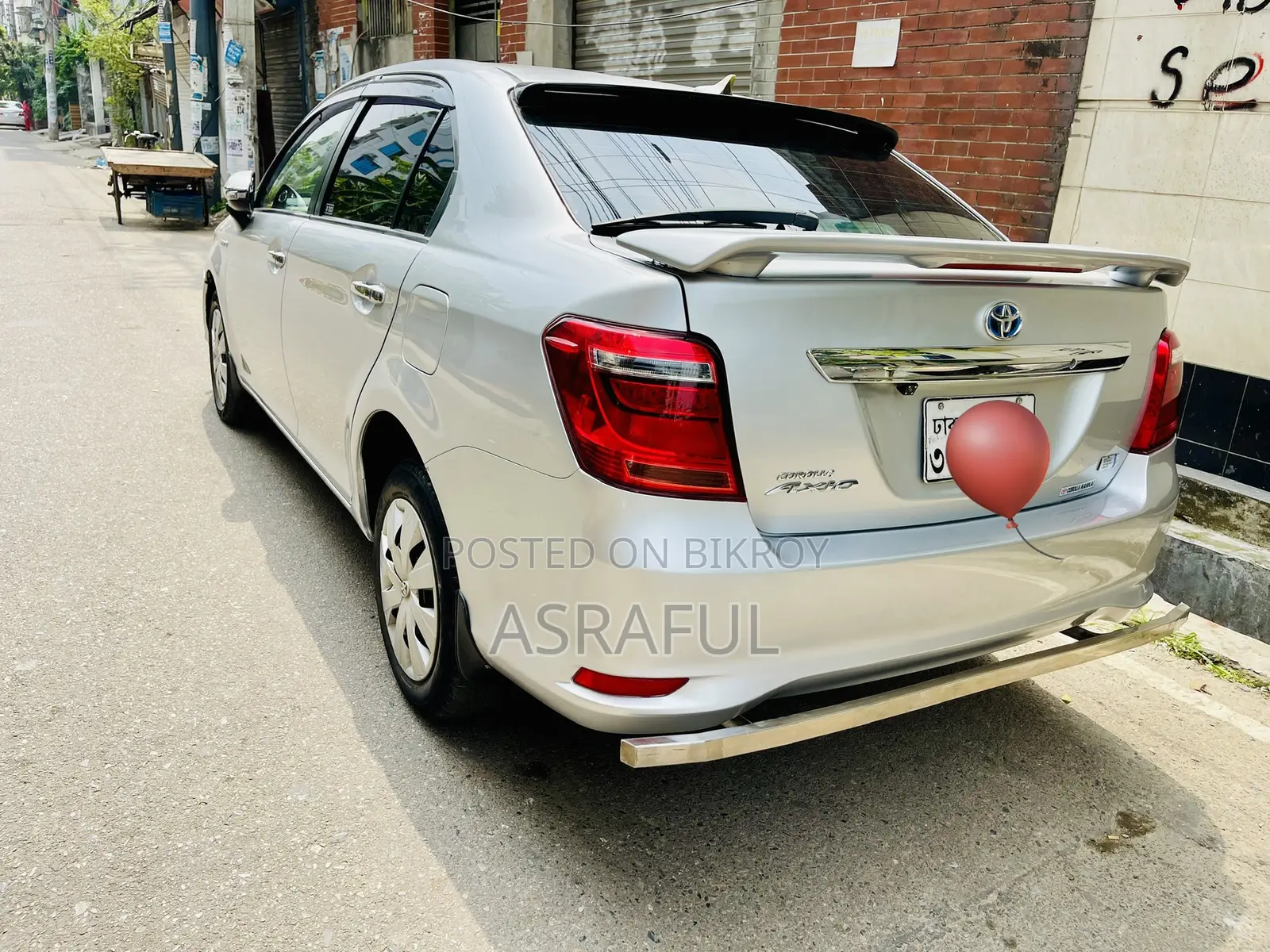 Toyota Axio 2015 Silver