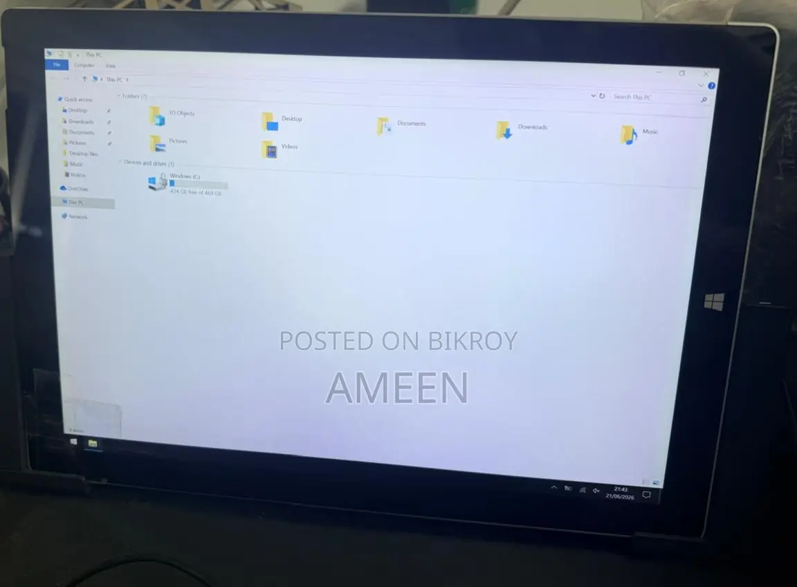 Laptop Microsoft Surface Pro 3 8GB Intel Core i7 SSD 512GB