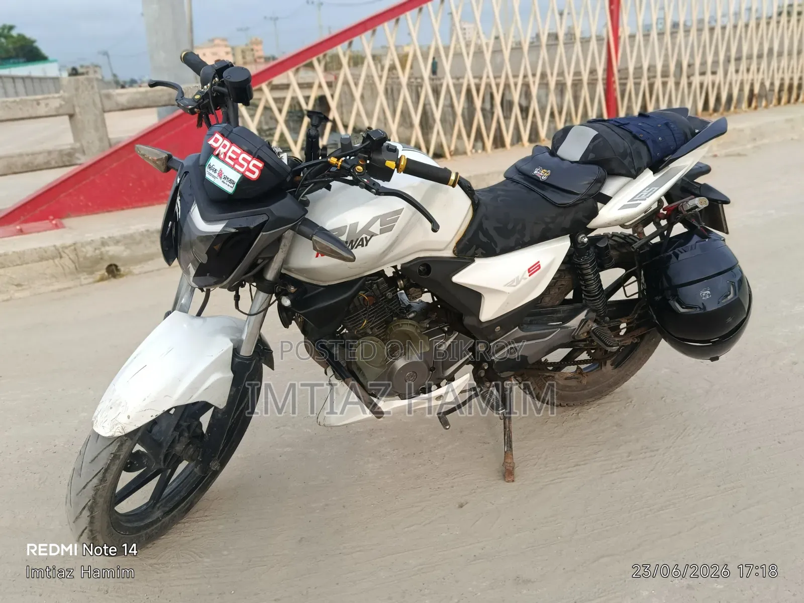 Keeway RKS 125 2017 White