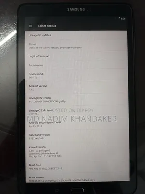 Samsung Galaxy Tab E