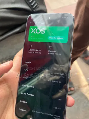 Infinix Hot 60 Pro 128 GB Black