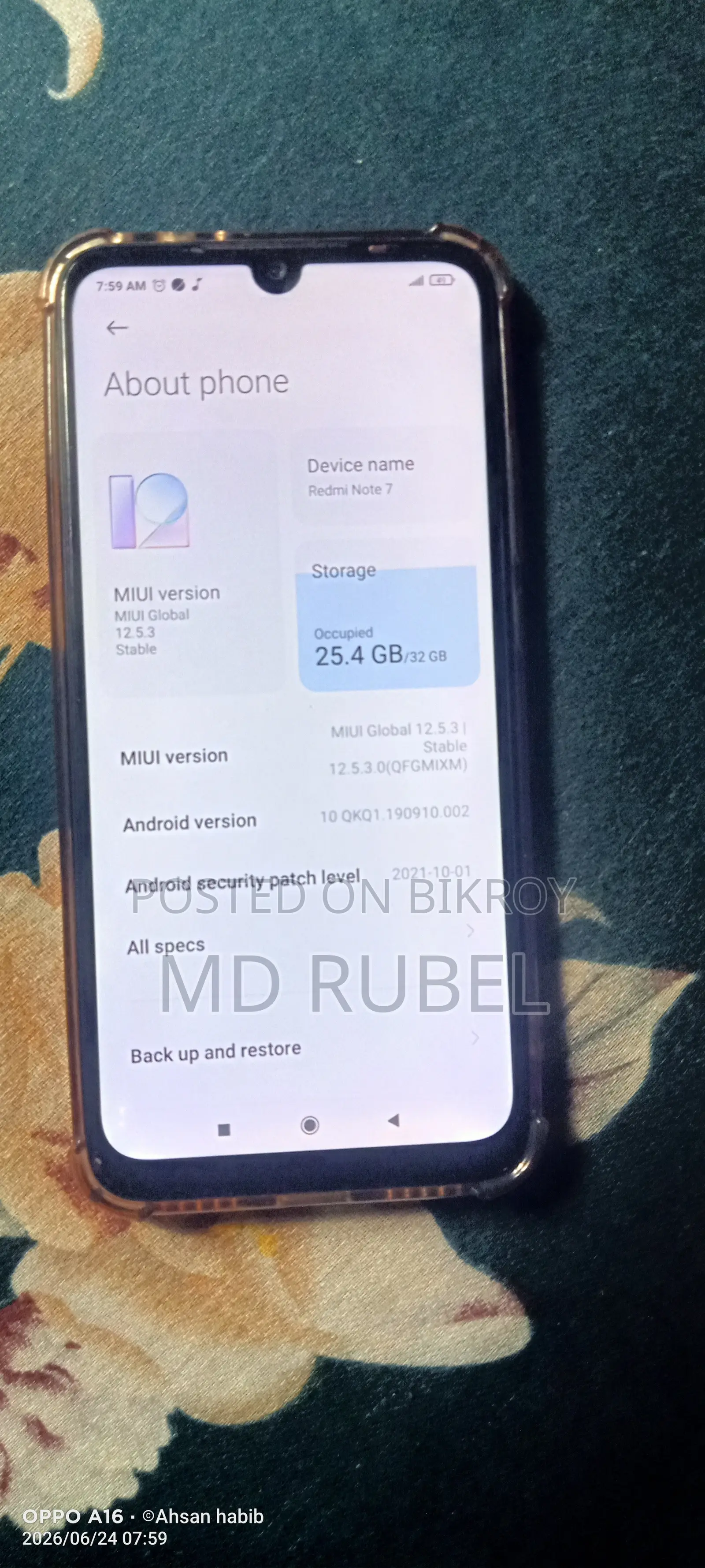 Xiaomi Redmi 7 32 GB Black