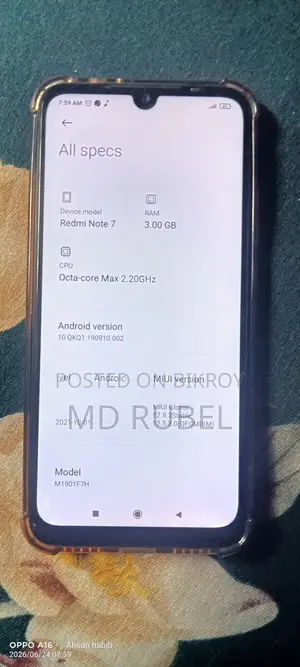 Xiaomi Redmi 7 32 GB Black