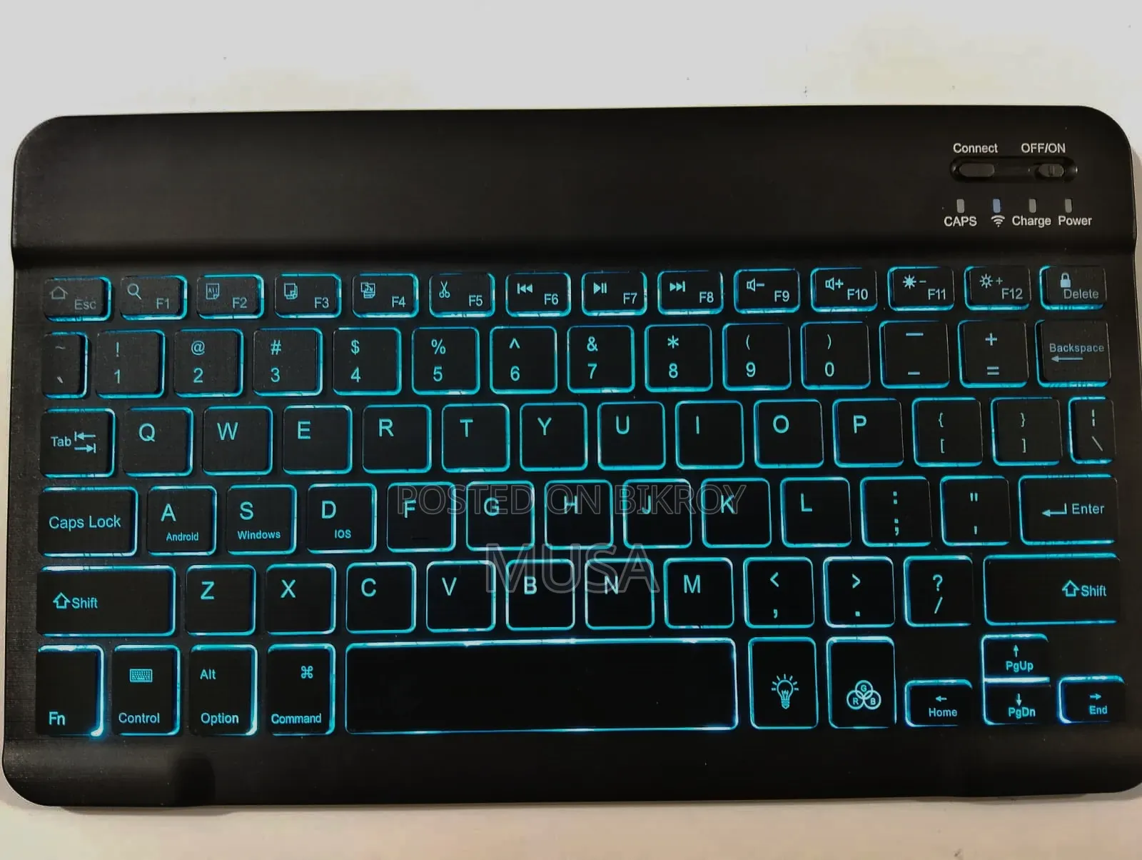 Rechargeable RGB Bluetooth Keyboard