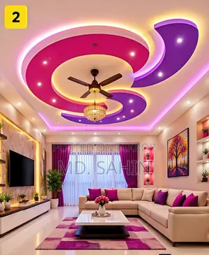 জিপসাম ইন্টেরিয়র যেকোনো ডিজাইন করা হয়