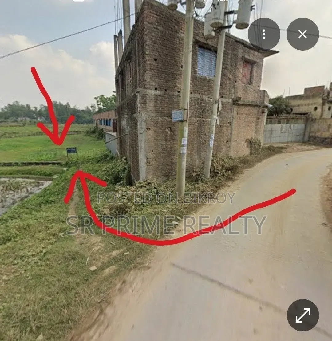 ২২ শতাংশ জমি ২৫ ফিট পাকা রাস্তার পাশে- আশুলিয়া, জিরানী