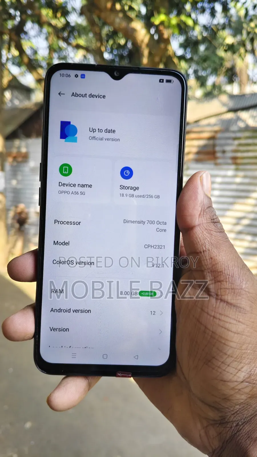 Oppo A56 5G 256 GB Black