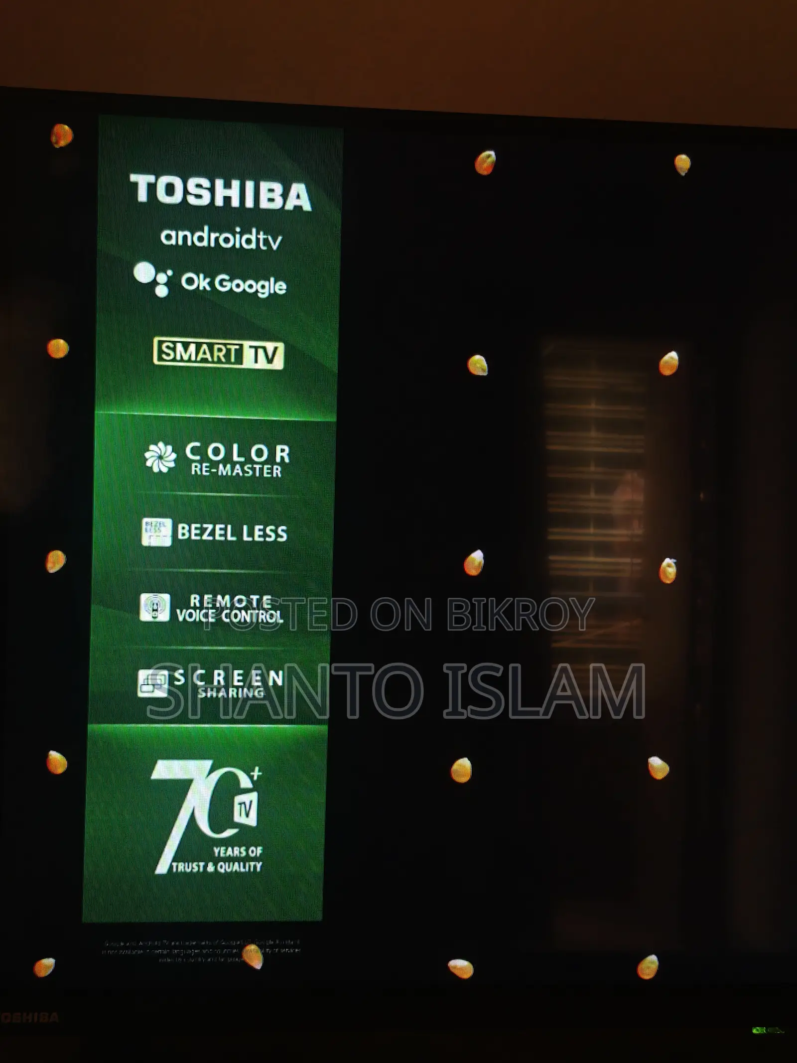 Toshiba 32" Smart Android Tv (Official Warranty)