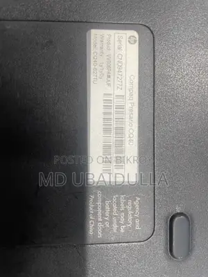 Laptop HP Compaq 2730p 2GB Intel Core 2 Duo HDD 256GB