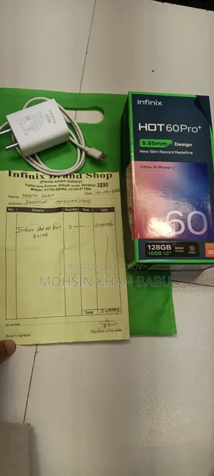Infinix Hot 60 Pro+ 128 GB Gray