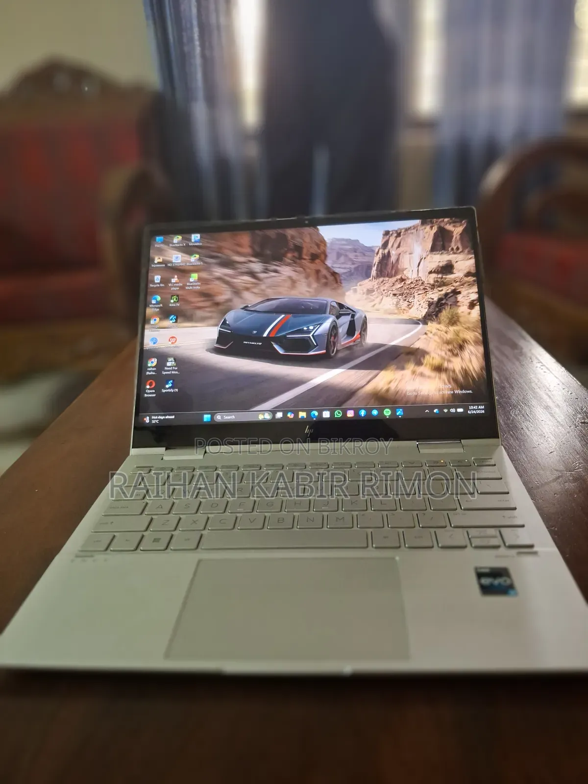 Laptop HP Envy X360 16GB Intel Core I5 SSD 512GB