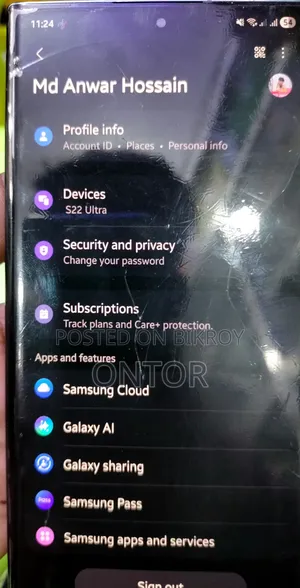 Samsung Galaxy S22 Ultra 256 GB