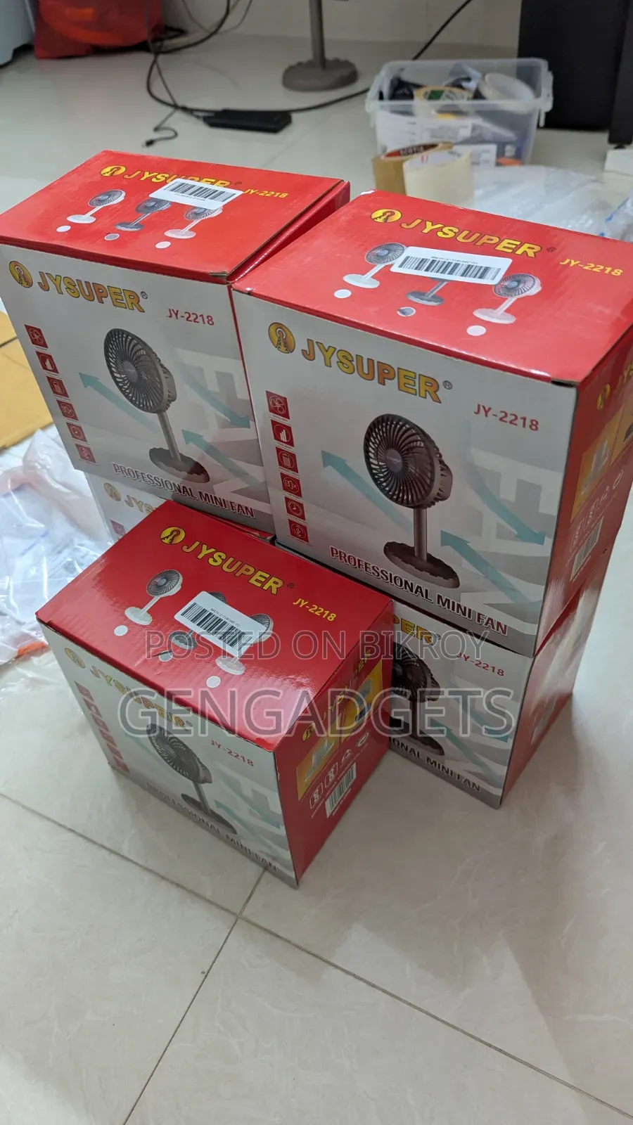 Charger Fan - Brand New High Quality Jysuper Jy 2218