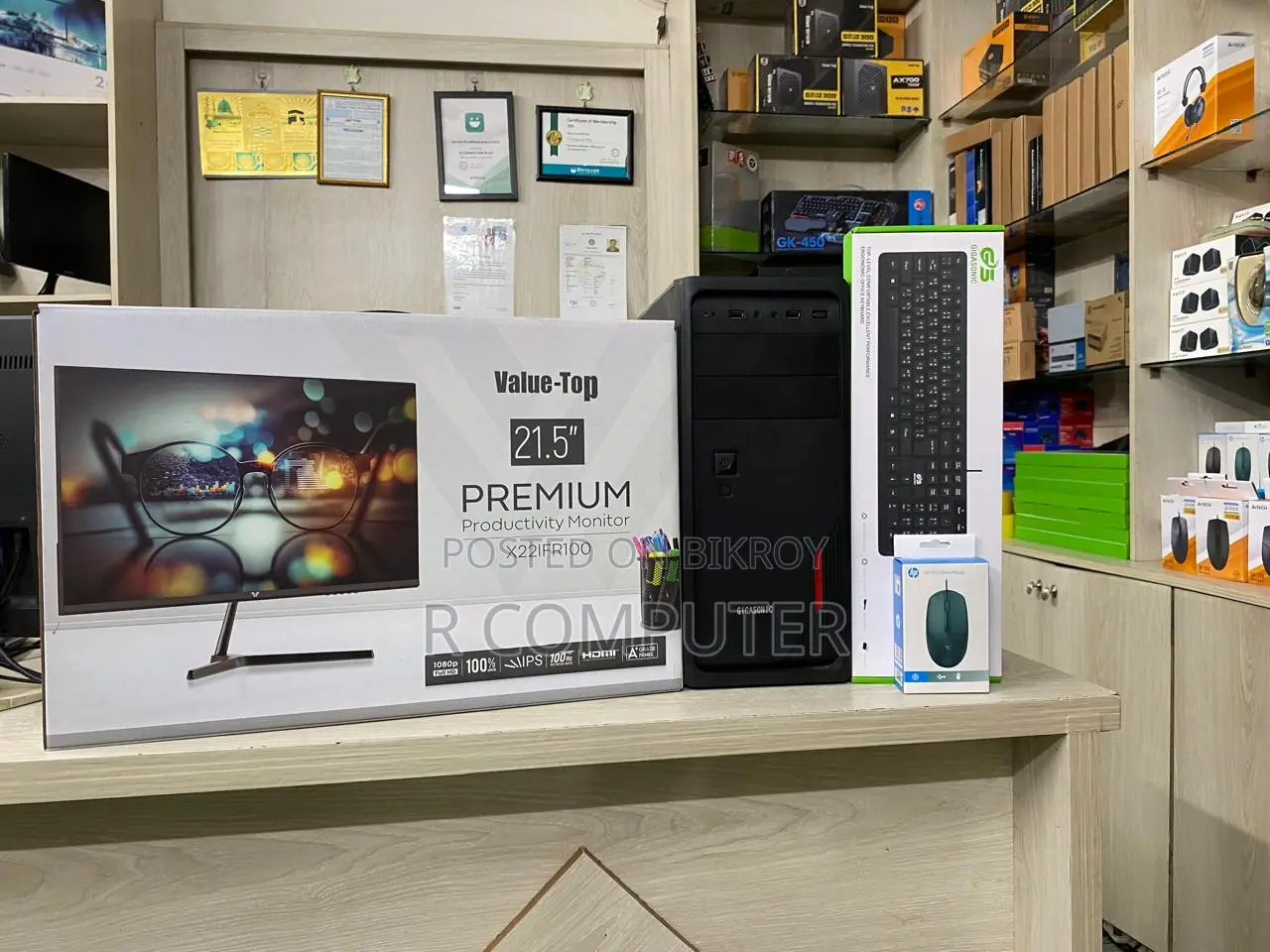 Desktop Computer 4GB Intel Core I5 SSD 128GB