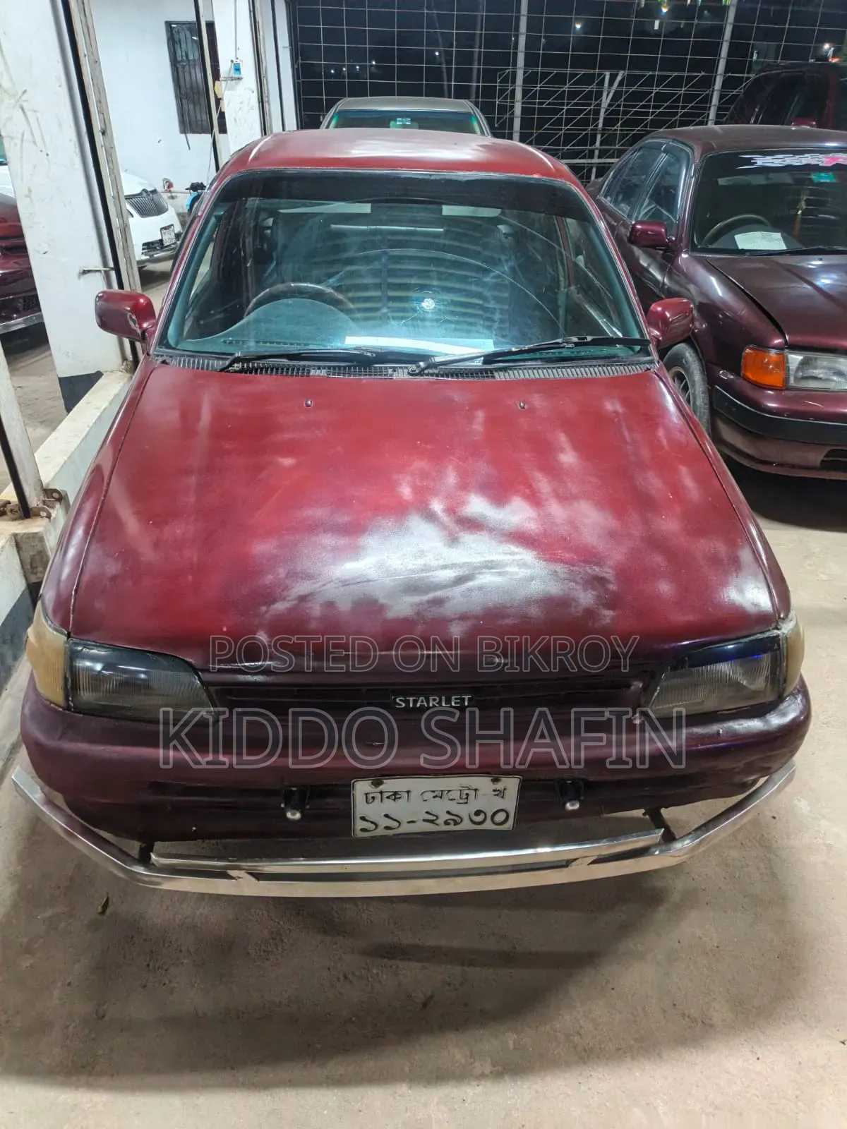 Toyota Starlet 1990 Red