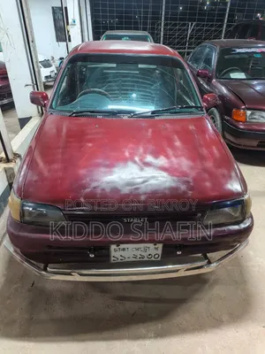 Toyota Starlet 1990 Red