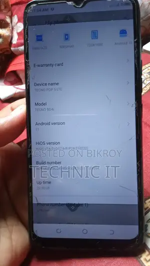 Tecno Pop 5 32 GB Black