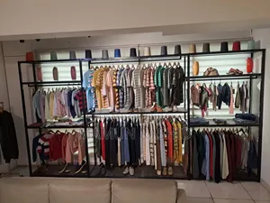 শোরুম/দোকানের কাপড়ের ডিসপ্লে র‍্যাক (Hanger Rack)