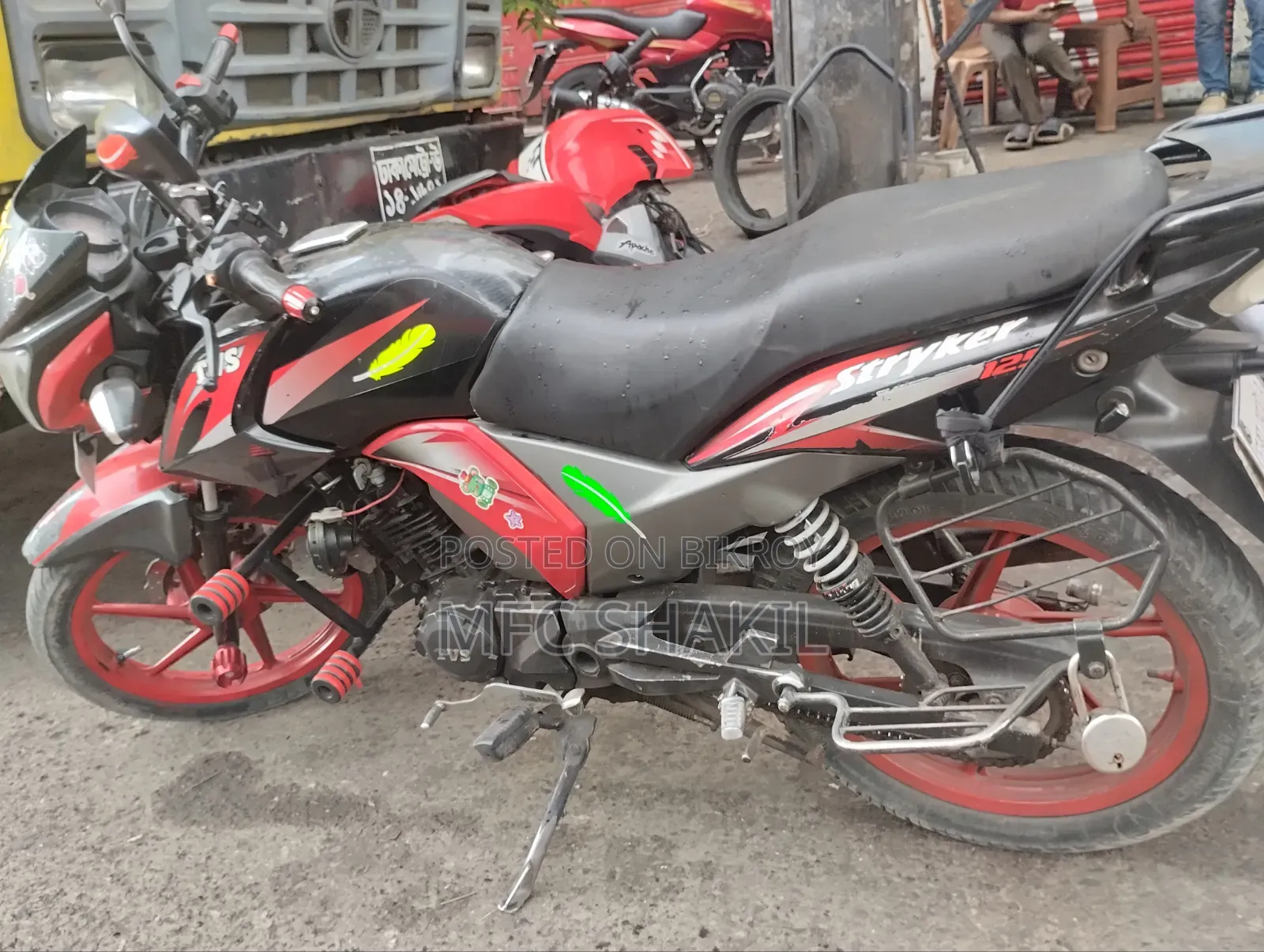 TVS Stryker 125 2020 Black