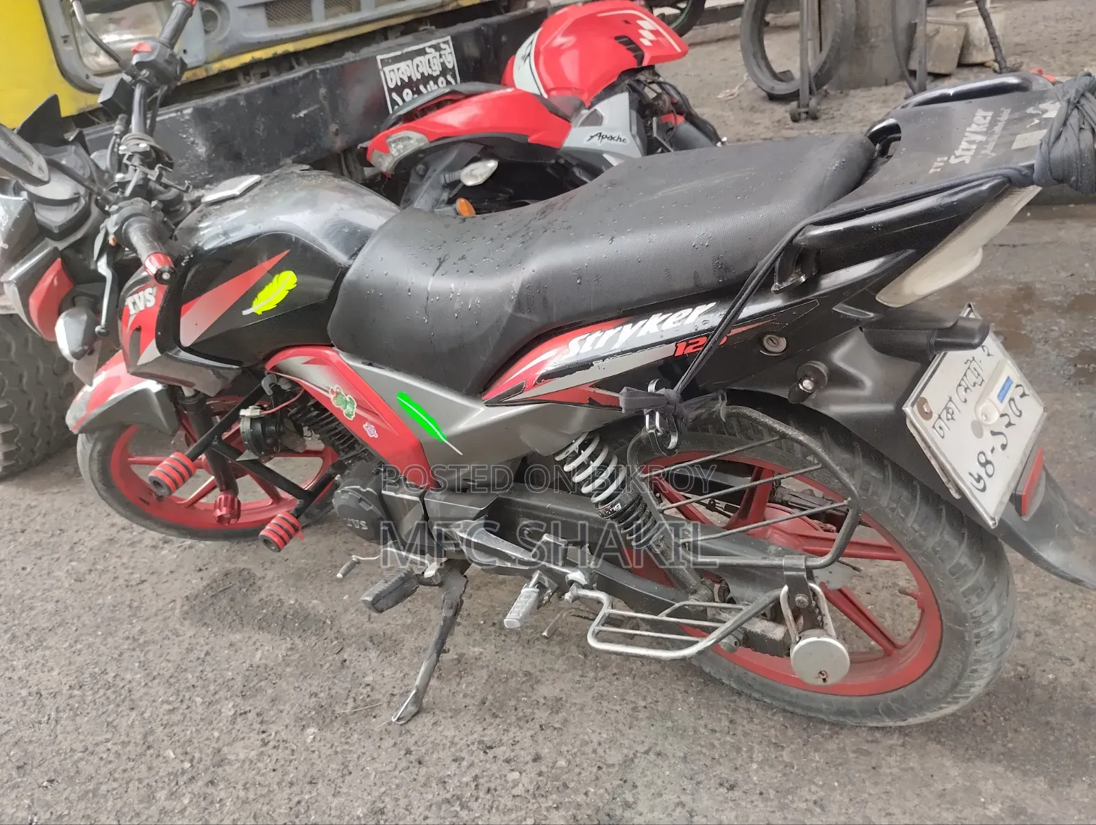 TVS Stryker 125 2020 Black