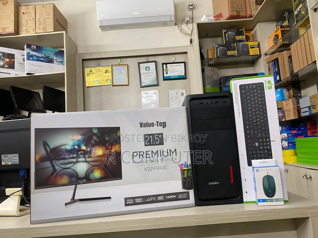 Desktop Computer 8GB Intel Core I3 SSD 128GB