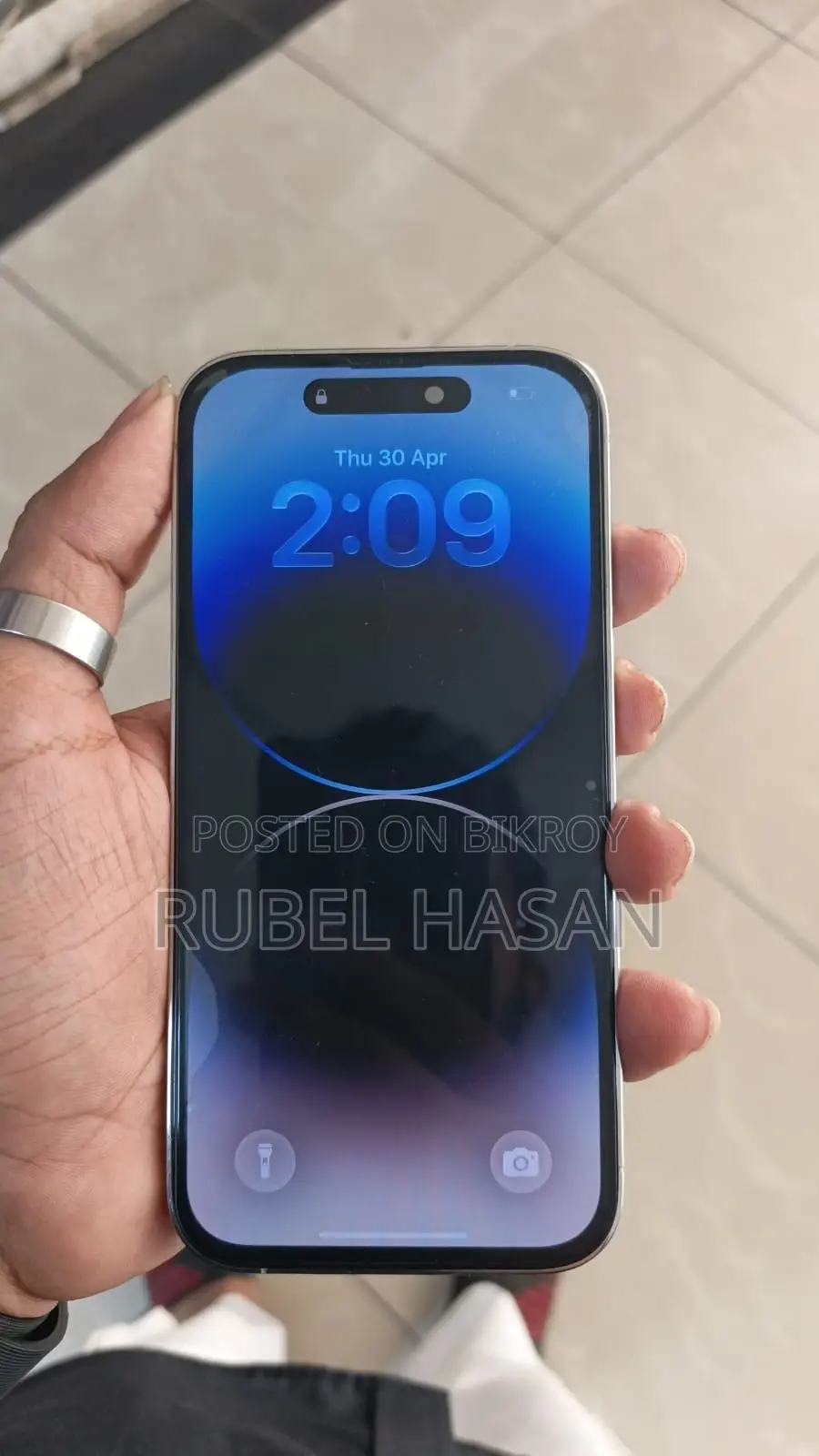 অ্যাপল আইফোন ১৪ প্রো ১২৮ জিবি হোয়াইট