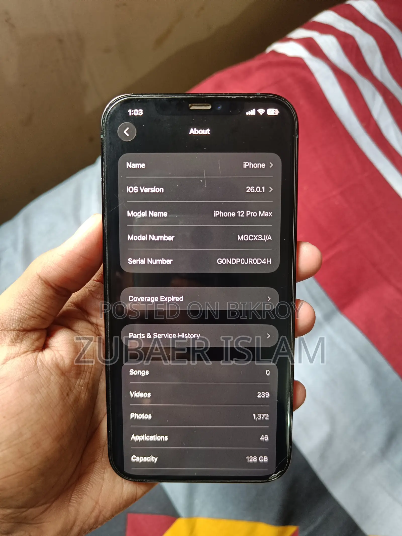 Apple iPhone 12 Pro Max 128 GB Blue