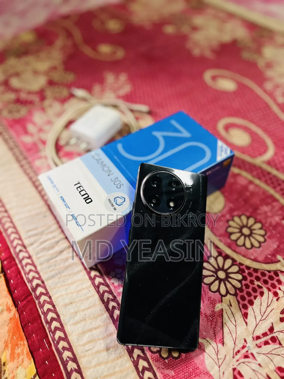 Tecno Camon 30S 256 GB Black
