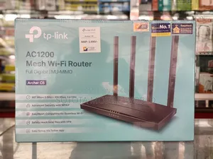 Tp-Link Archer C6 Ac1200 ডুয়াল-ব্যান্ড ওয়াই-ফাই রাউটার